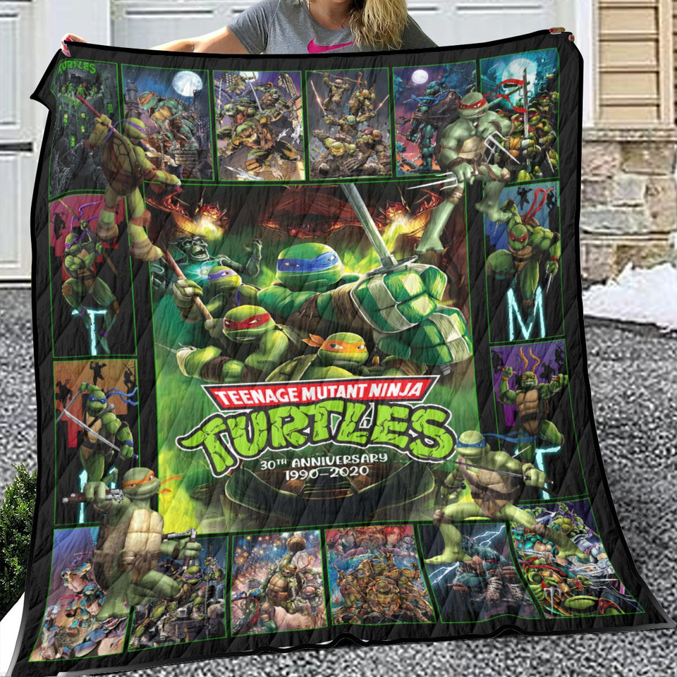 Teenage Mutant Ninja Turtles Blanket, Teenage Mutant Ninja Turtles Quilt Ver 4