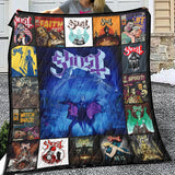 Ghost - Swedish - Band Blanket Rock Band Quilt Fleece Sherpa Throw