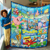 SpongeBob Quilt, SpongeBob SquarePants TV Series Quilt, Blanket