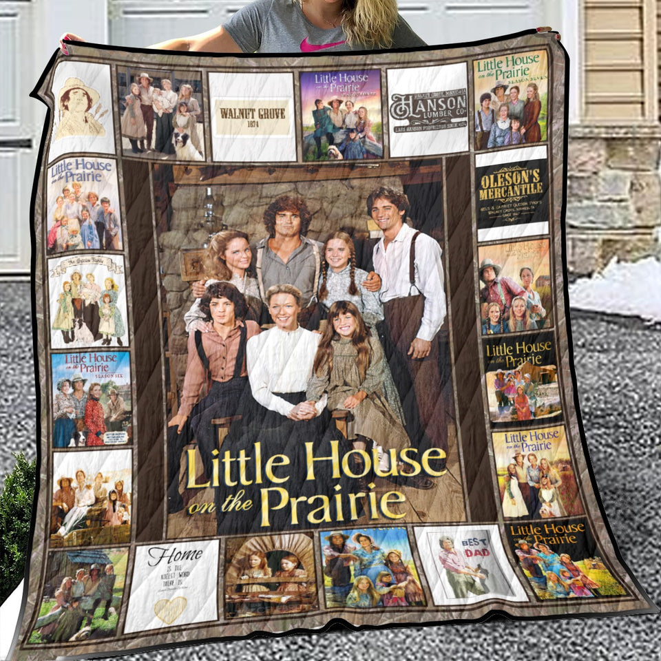 Little House on the Prairie Quilt, TV Series 1974–1983 Quilt Blanket