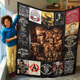 Sons Of Anarchy Quilt, Sons of Anarchy TV Series Quilt Blanket