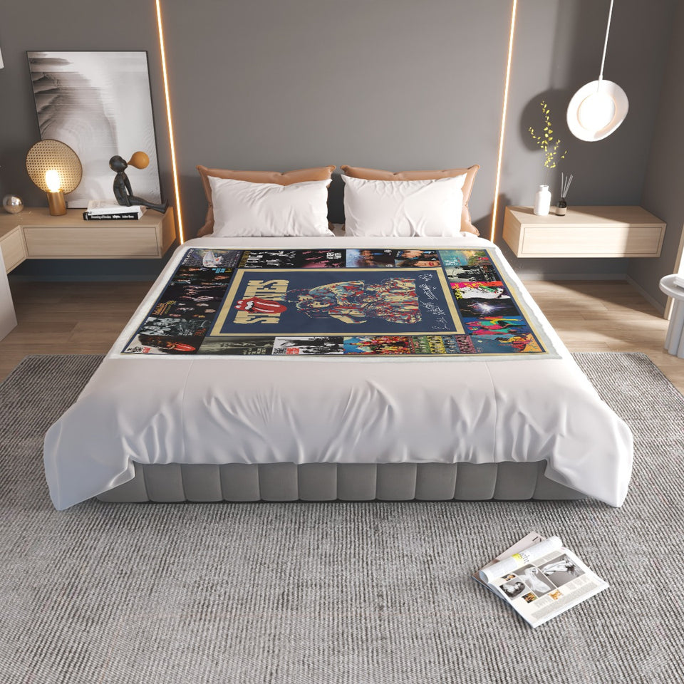 The Rolling Stones Blanket, The Rolling Stones For Fans Fleece Blankets