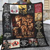Sons Of Anarchy Quilt, Sons of Anarchy TV Series Quilt Blanket