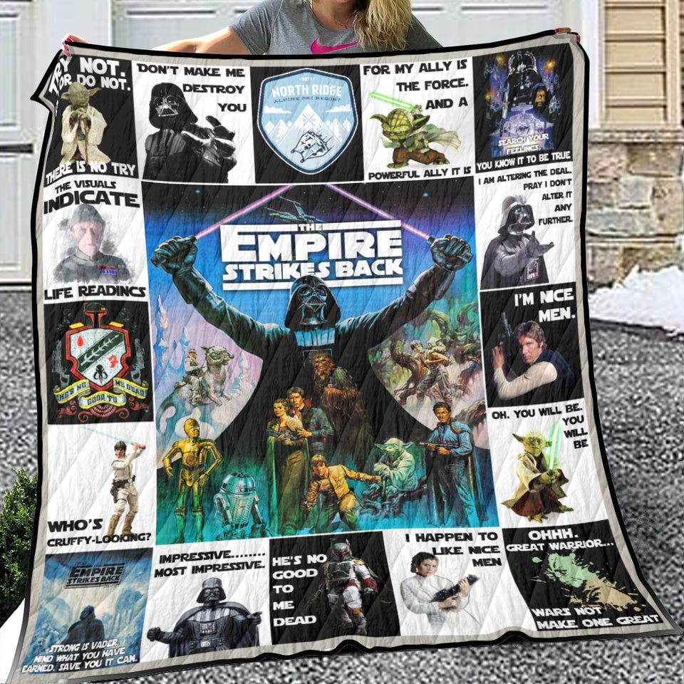 The Empire Strikes Back Quilt, Star Wars Quilt Blanket