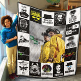 Breaking Bad Blanket, Breaking Bad TV Series Quilt Blanket