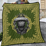 The Slytherin Blanket, Snake Harry Potter Quilt Blanket