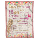 13 Year Old Girl Gifts for Birthday Throws Blanket copy