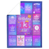13th Birthday Blanket for Girls Gifts copy