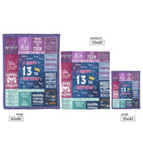 13th Birthday Gifts For Girls blanket copy