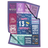 13th Birthday Gifts For Girls blanket copy