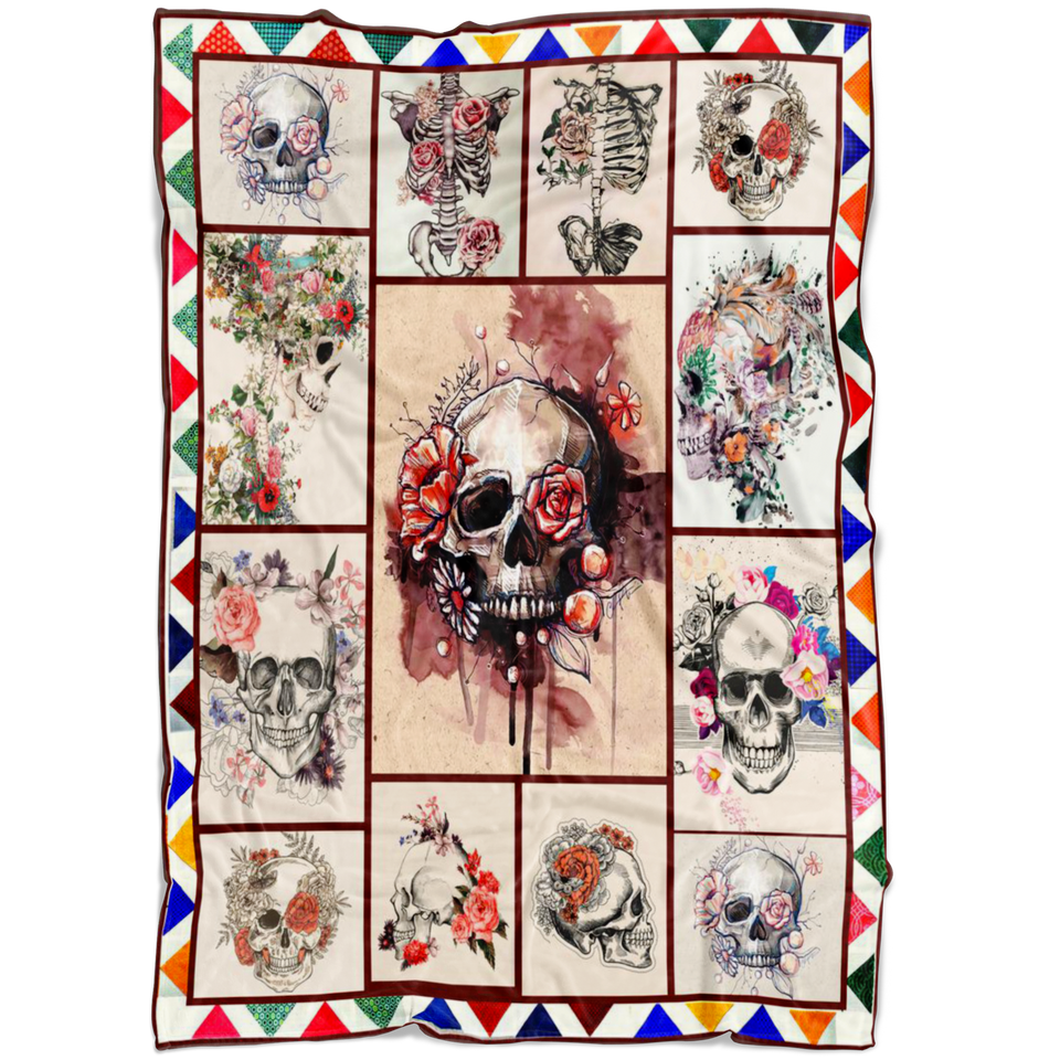 Sugar Skull Blanket copy