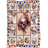 Sugar Skull Blanket copy