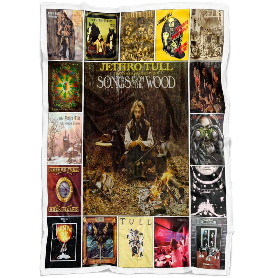 Jethro Tull Quilt Blanket