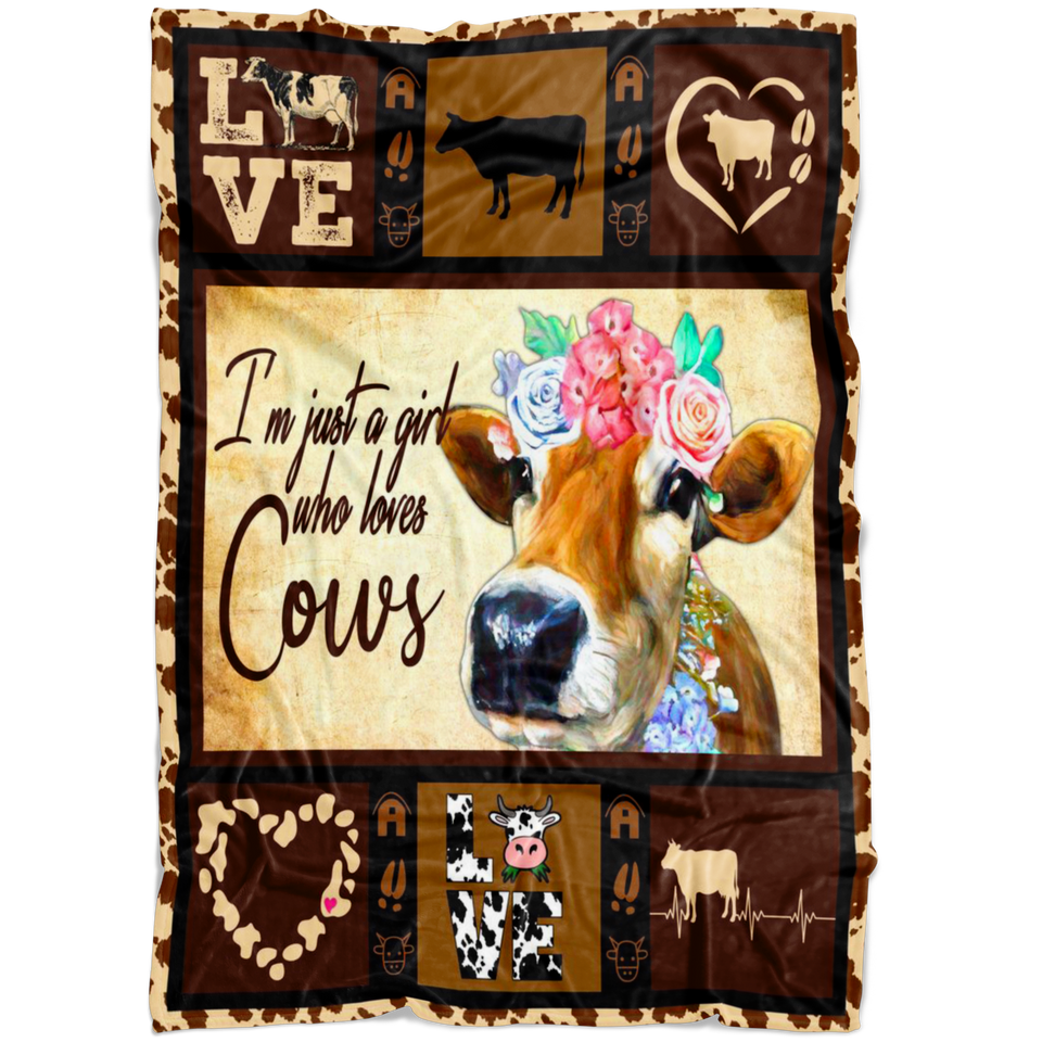 Just A Girl Who Loves Cows