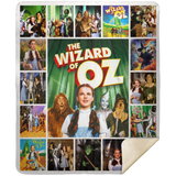 The Wizard Of Oz Fleece, Sherpa Blanket, The Wizard Of Oz - Judy Garland Blanket MSHM Premium Mink Sherpa Blanket 50x60