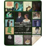 Pride And Prejudice Blanket Matthew Macfadyen - Keira Knightley Fleece Sherpa - MSHM Premium Mink Sherpa Blanket 50x60
