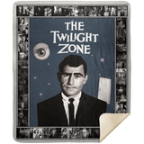 The Twilight Zone Blanket, The Twilight Zone 1959 Fleece, Sherpa Blanket MSHM Premium Mink Sherpa Blanket 50x60