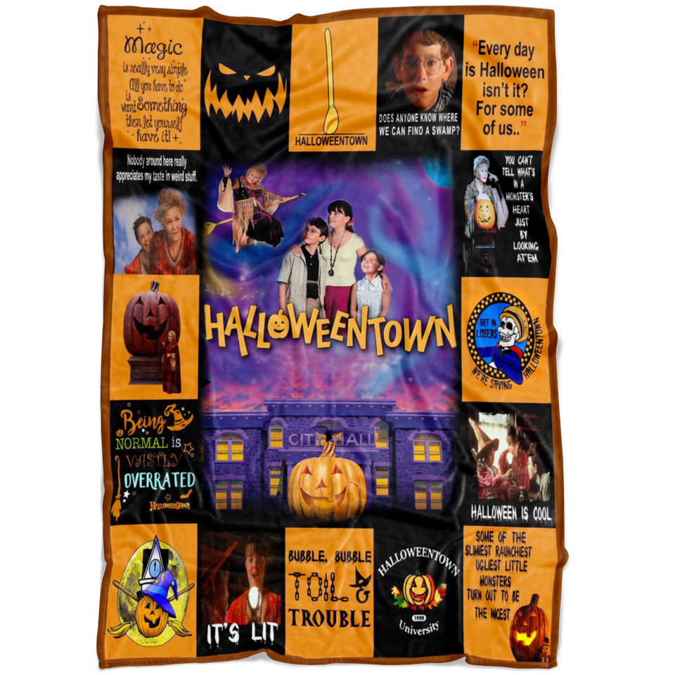 Best Halloween Movies and TV Shows Quilt