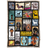 Dachshund Throw Blankets