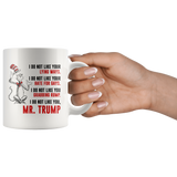 DR SUESS TRUMP MUG, Cat in the Hat Dr. Seuss - I DO NOT LIKE YOUR LYING WAYS HATE FOR GAYS Coffee Drinking Cups Funny Anti -Trump Gifts for Resist Liberals Anti POTUS 45 Democrats 11oz - TL