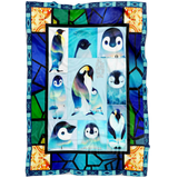 All Of Me Loves All Of You Penguin Blanket
