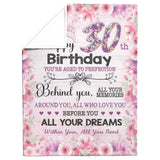 30th Birthday Gifts for Women Blanket copy