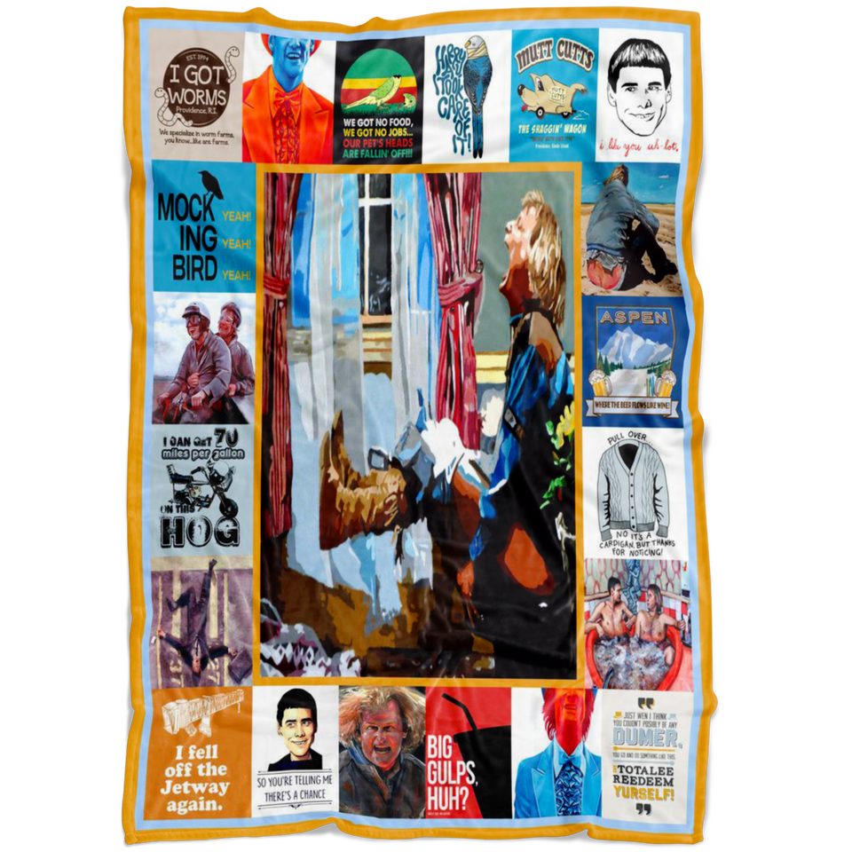 Dumb and Dumber blanket