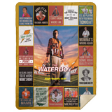 The Waterboy Blanket, The Waterboy Quilt, Fleece, Sherpa, Throw Blanket - MSHL Premium Mink Sherpa Blanket 60x80