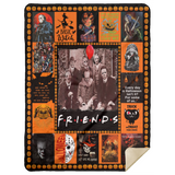 Friends Horror Movie Characters - MSHL Premium Mink Sherpa Blanket 60x80