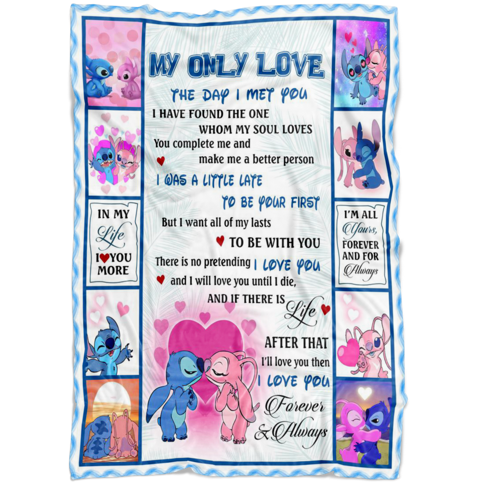 Stitch My Love All Of My Lasts Blanket