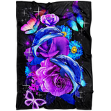 Beautiful Dolphin Dolphin Lovers Blanket