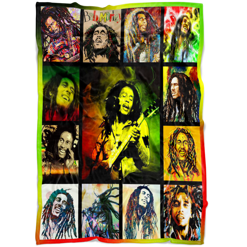 Bob Marley 3D Quilt copy
