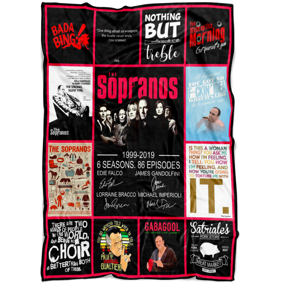 The Sopranos Blanket V2