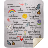My Prayer for You Blanket, My Prayer for You Fleece, Sherpa Blanket - MSHM Premium Mink Sherpa Blanket 50x60