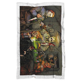 Big Chris Art Blanket, Big Chris Art - Slasher Blanket, Slasher Playing Poker - Art Blanket - Cozy Plush Fleece Blanket - 80"x60" wc
