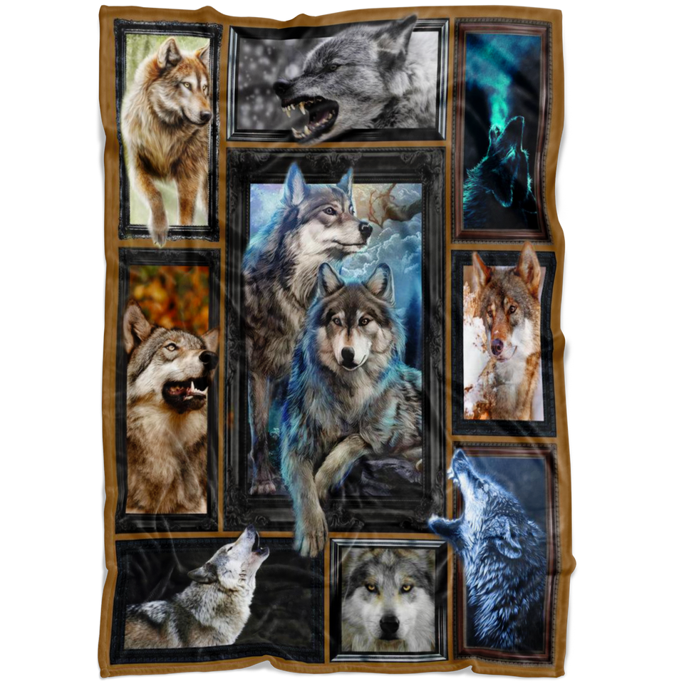 WOLF 3D Blanket