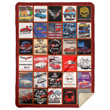 Corvette Blanket, Corvette Fleece, Sherpa Blanket MSHL Premium Mink Sherpa Blanket 60x80