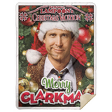 National Lampoons' Christmas Vacation, Merry Clarkmas Fleece, Sherpa Blanket MSHL Premium Mink Sherpa Blanket 60x80