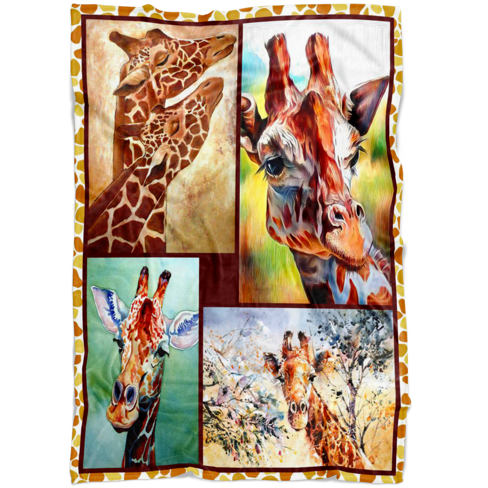 Cute Giraffe blanket