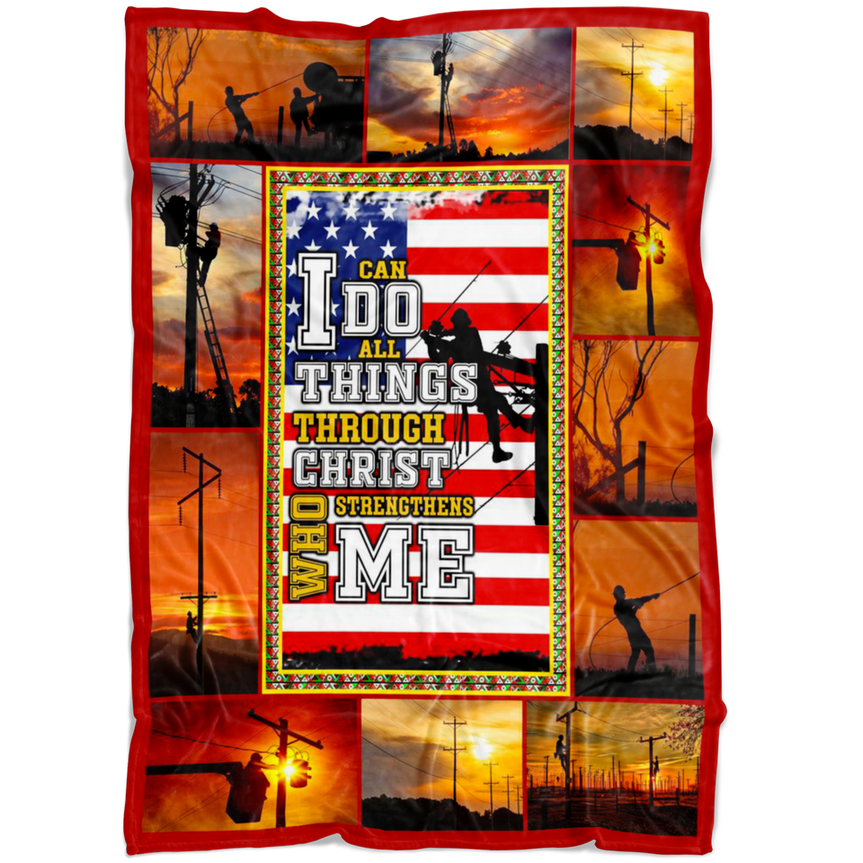 Lineman American Flag copy