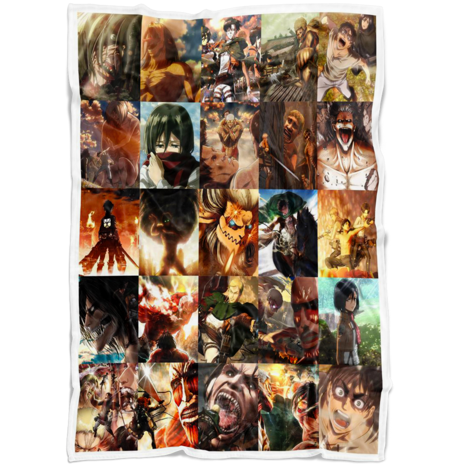 Attack On Titan Blanket