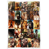Attack On Titan Blanket