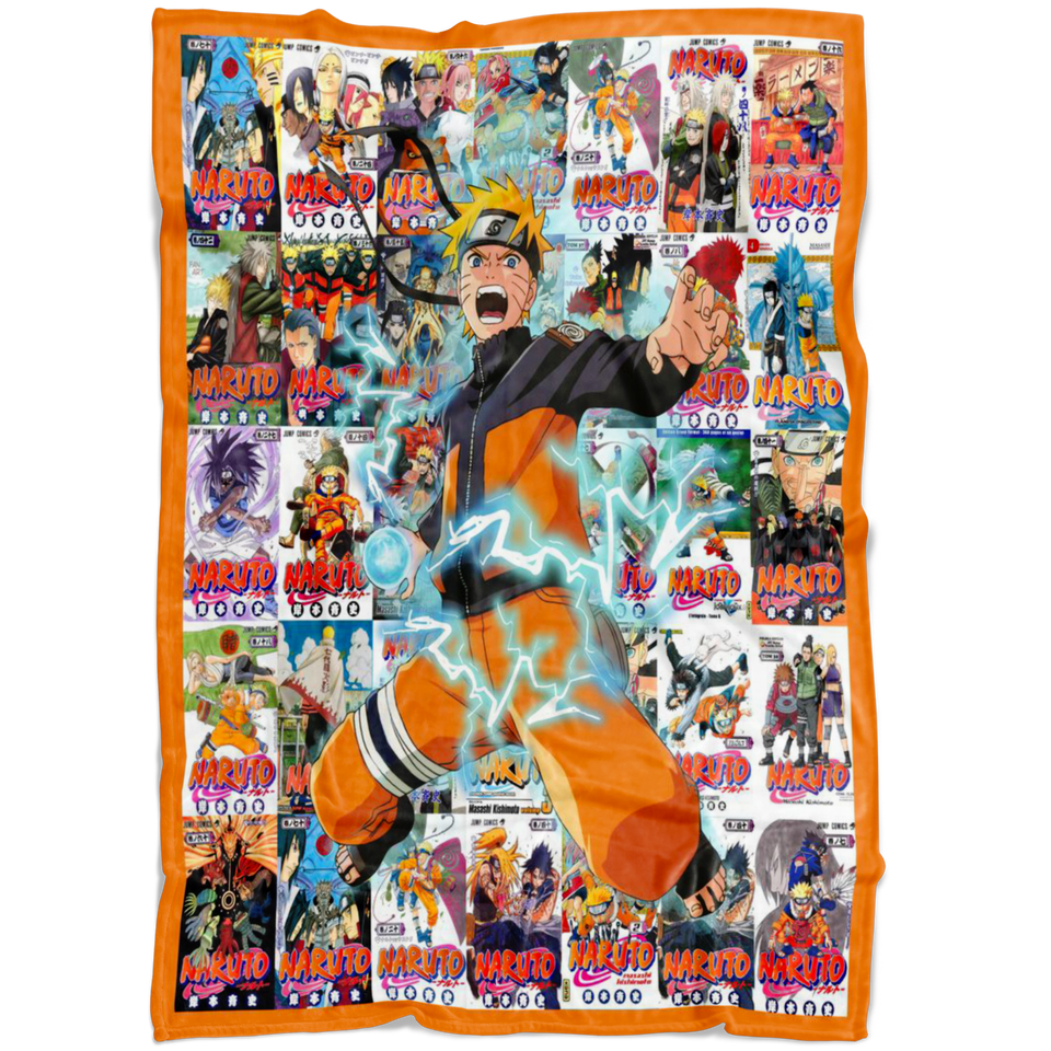 Naruto Manga Blanket