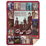 Cheap Trick Blanket, Cheap Trick Band Fleece, Sherpa Blanket For Fans MSHL Premium Mink Sherpa Blanket 60x80