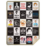 Napoleon Dynamite Blanket, Napoleon Dynamite Movie Fleece, Sherpa Blanket MSHL Premium Mink Sherpa Blanket 60x80