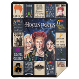 Hocus Pocus V2 - MSHL Premium Mink Sherpa Blanket 60x80