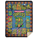 Teenage Mutant Ninja Turtles Fan Lover Blanket Halloween Christmas Fleece Sherpa MSHL Premium Mink Sherpa Blanket 60x80