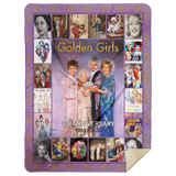 The Golden Girl Blanket, The Golden Girls TV Series Fleece, Sherpa Blanket MSHL Premium Mink Sherpa Blanket 60x80
