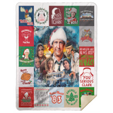 National Lampoon's Christmas Vacation Blanket Christmas Movie Fleece Blanket - MSHL Premium Mink Sherpa Blanket 60x80