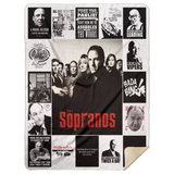 The Sopranos Blanket, The Sopranos Quilt, Fleece Sherpa Blankets and Throws MSHL Premium Mink Sherpa Blanket 60x80